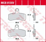 Cumpara ieftin Set placute frana fata TRW MCB813SV - Harley Davidson Fat Boy - Soft Deluxe - Dyna Super Glide - Fat Bob 1584cc