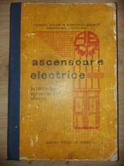 Ascensoare electrice Intretinere reparatii montaj UZATA