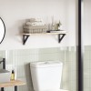 VidaXL Blat de masă 80x20x2 cm dreptunghiular lemn masiv de acacia