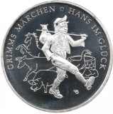 Germania 20 Euro 2023 - (Hans im Gl&uuml;ck) B11, Argint 18 g/925, KM-428 UNC !!!, Europa