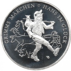 Germania 20 Euro 2023 - (Hans im Gl&uuml;ck) B11, Argint 18 g/925, KM-428 UNC !!!