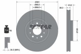 Disc frana Fiat Tipo Motor 1.0, 1.0, 1.3 D, 1.3 D, 1.3 D, 1.4, 1.4, 1.4, 1.4, 1.4, 281x26mm, 43.6 mm, OE 52159154