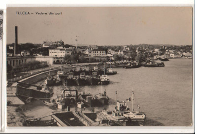 CPIB 21352 CARTE POSTALA - TULCEA. VEDERE DIN PORT, RPR foto