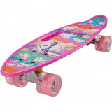 Cumpara ieftin Penny board portabil Action One, ABEC-7 PU, Aluminiu, Happy unicorns