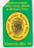 bnk card Cartele telefonice - Polonia TP - URMET - Zlotoryja '98 - 25 unitati - rara