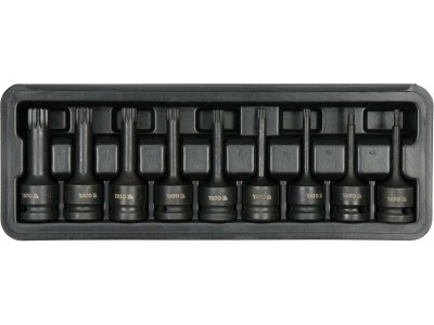Set Biti Impact 1/2&amp;#039;&amp;#039;, Spline, 9 Buc foto