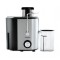 Storcator de fructe Heinner, 500 W, 1.2 l, suc 350 ml, 2 viteze, sita inox, Negru/Gri