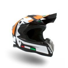 Casca motocross/enduro adulti XTR 188, culoare negru/portocaliu, marime XL Cod Produs: MX_NEW XTR188-91XL
