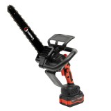 Mini drujba pe acumulator Yamamoto YBS-124, 12&rdquo; (30 cm), 20V 4Ah, motor brushless 1000W, 6200 rot/min, ungere automata