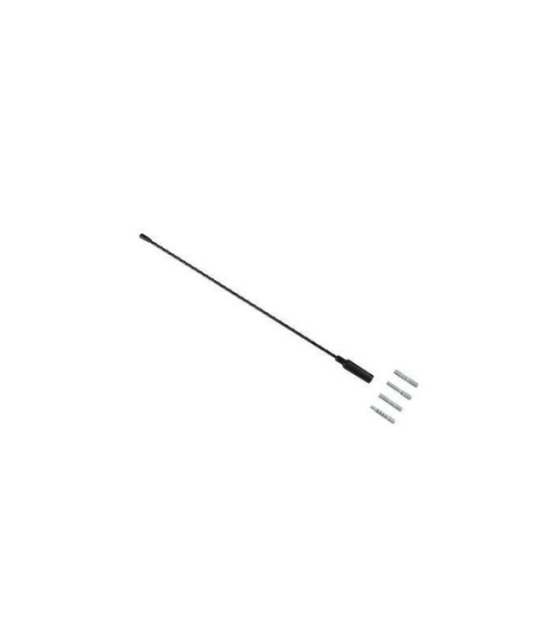 Antena auto 42.5cm cu filet interior 6mm +4 adaptoare Sunker A3
