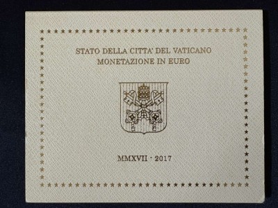 Vatican 2017 - set complet de la 1 cent la 2 euro BU foto
