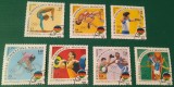 Serie completă de 7 timbre tematice &bdquo;Jocurile Olimpice Barcelona 1992&rdquo; &ndash; Madagascar