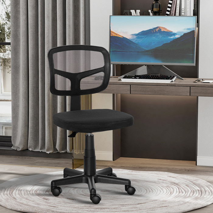 Vinsetto Scaun de Birou Ergonomic din Plasa, Scaun pentru Birou Fara ...