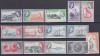 DB1 Barbados Uzuale 1953 - 1957 Pasari Corabii Ocupatii 14 v. MNH 8c varianta, Nestampilat