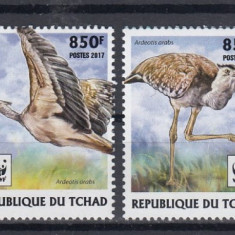 Tchad - Ciad - Fauna WWF - PASARI - MNH - Michel = 10,00 Eur.