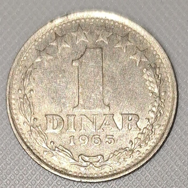1 DINAR 1965 * IUGOSLAVIA
