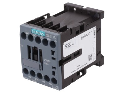 Contactor 4-poli 24V DC 10A foto