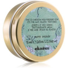 Davines More Inside Medium Hold Finishing Gum guma pentru styling pentru un aspect mat 75 ml