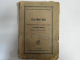 Cuvantari Miron Cristea 1923, Cartea Romaneasca, Carte Veche Romaneasca, Bibliofilie