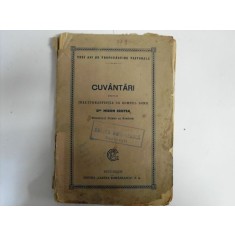 Cuvantari - Miron Cristea , 20513