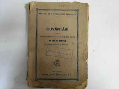 Cuvantari - Miron Cristea , 20513 foto