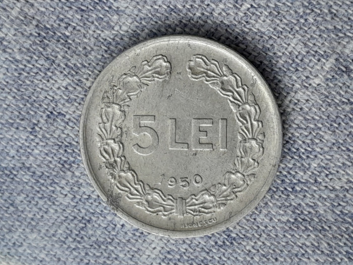5 LEI 1950 -R.P. Romania -xf +