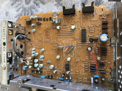 placa radio casetofon auto foto