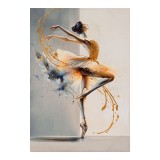 Cumpara ieftin Tablou canvas Dancito Inart, Pako World, 70x2.5x100 cm