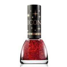 Lac de unghii Icon Glitter Revers Red