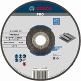 Bosch PRO Metal - Disc polizare metal 180x22.2x6 mm