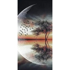 Husa Personalizata ASUS ZenFone 4 Selfie Pro ZD552KL Tree and moon