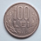 Moneda 100 lei 1993 circulata - 10 bucati cu pret total de 20 lei