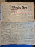 ziarul romania libera 12 aprilie 1950 - catre toti oamenii cinstiti si doritori de pace din RPR