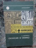 D. MARTINESCU - CRONICARI SI CRONICI