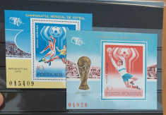 Romania 1978 - C.M. de fotbal Argentina MNH foto