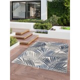 Covor Premium Belgian Model Sparta 19433-660, Marime 80 x 150 cm, Albastru, Antialergic, Polipropilena, Living, Dormitor, Sufragerie, Birou
