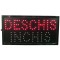 Panou cu reclama luminoasa LED Deschis-Inchis, 48,5 x 25.5 cm