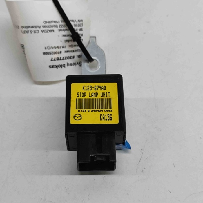 Modul de control far MAZDA CX-5 KF 2022 OEM: K123-67YA0 30277877