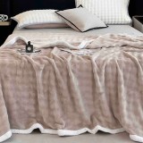Cumpara ieftin Patura Cocolino Groasa Bordy V4 Crem 200x230 cm