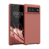 Husa Kwmobile pentru Google Pixel 6, Roz, Silicon, KWM000013EZ063C, Carcasa