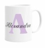 Cana alba personalizata cu prenume Alexandra, INOVATIX&reg;. 330ml, Oem