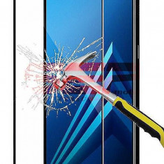 Geam protectie display sticla 5D FULL GLUE Samsung Galaxy J7 (2016) BLACK