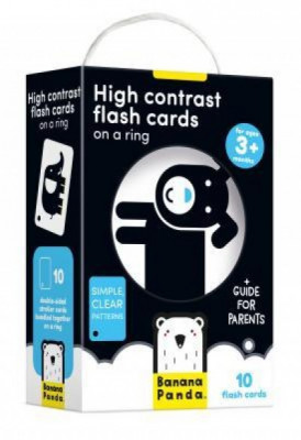 High Contrast Flash Cards on a Ring Age 3m+ Flash Cards foto