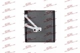 Evaporator AC Seat Arona 20, Ibiza 20, Toledo 20; Skoda Fabia 20, Rapid 20; VW Polo 20, T-Cross 20; tip Mahle, dimensiuni [mm] 215x200x38, iesire