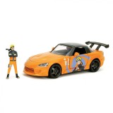 JADA NARUTO SHIPPUDEN SET FIGURINA NARUTO SI MASINUTA METALICA HONDA 2001 S2000 SCARA 1:24, Simba