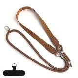 Asteroid GSM - UrbanLoop (TLN8B) - Neck/Crossbody Wear, for Phone Cases, 100cm-140cm Length Adjustmen, Nylon + PU - Brown