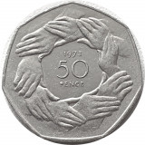 Marea Britanie moneda comemorativa 50 Pence 1973 - XF