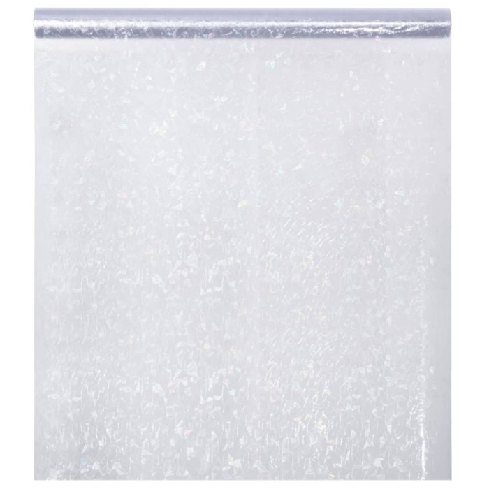 Folie fereastra mata, model curcubeu 3D, 60x500 cm, PVC