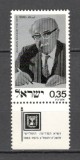 Israel.1975 1 an moarte Z.Shazar:presedinte-cu tabs MI.180