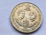 514. Moneda Guernsey 25 pence 1981 (Wedding of Prince Charles and Lady Diana)